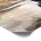 Poster imprimé écossais Terrier Dog Art (Coin)