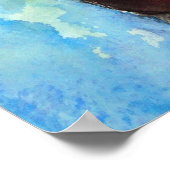 Poster Imprimé japonais Koi (Coin)