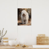 Poster imprimé Komondor Dog Art (Cuisine)