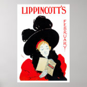 Poster imprimé : Lippincott's February (Devant)