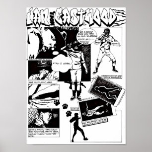 Poster Imprimé officiel Ian Eastwood Comic Art