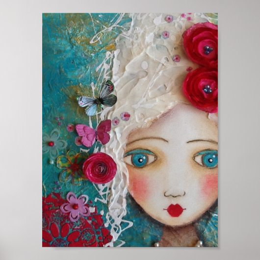 Poster Imprimé Par Julie Ryder - Marie Antoinette (Devant)