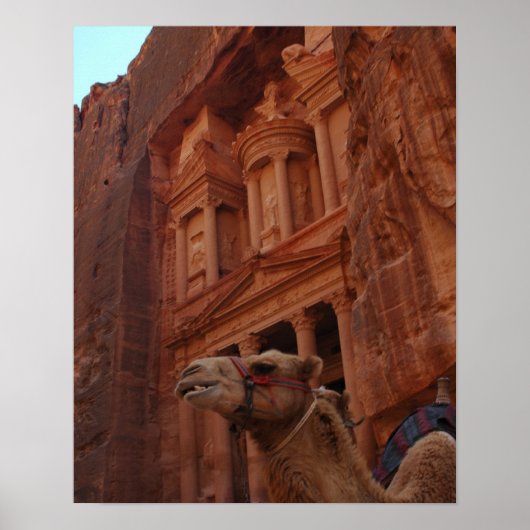 Poster Imprimé Petra Camel (Devant)