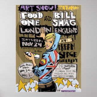 Poster Imprimé/Poster de Londres