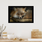 Poster Imprimé Red Fox (Cuisine)