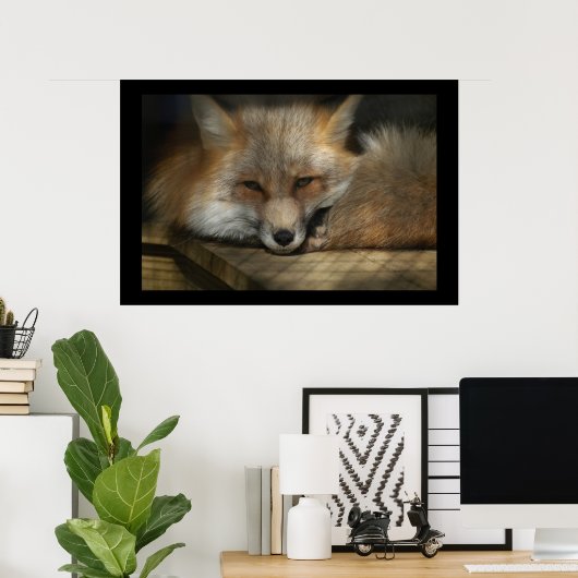 Poster Imprimé Red Fox (Bureau à domicile)