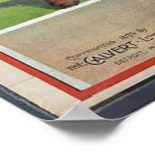 Poster Imprimé Sport Vintage de baseball (Coin)