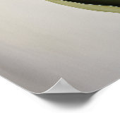 Poster imprimé Tulipes Jaunes (Coin)