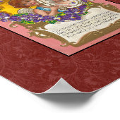 POSTER IMPRIMER 1900 VALENTINE POSTCARD (Coin)