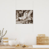 Poster Imprimer 20x16dans Peinture originale Abstraite mo (Cuisine)