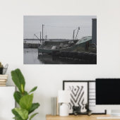 Poster Imprimer à la retraite (Bureau à domicile)