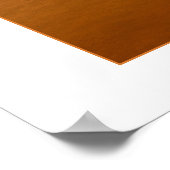 POSTER IMPRIMER À VENT BLANC (Coin)