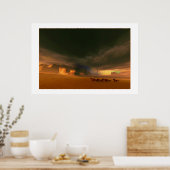 POSTER IMPRIMER À VENT BLANC (Cuisine)