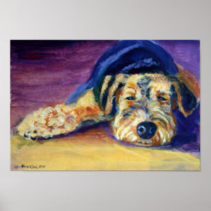 Poster Imprimer Airedale Terrier