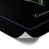 Poster Imprimer Art botanique Mountain Aster (Coin)