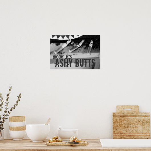 Poster Imprimer AshyBUTTS (Cuisine)