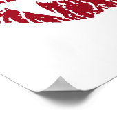 Poster Imprimer Baiser Vampire (Coin)