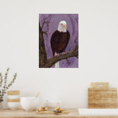 Poster Imprimer Bald Eagle (Cuisine)
