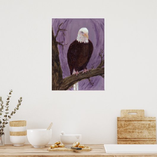 Poster Imprimer Bald Eagle (Cuisine)