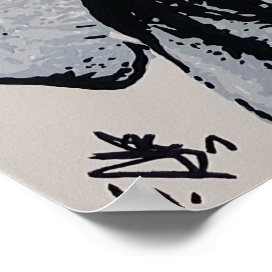 Poster Imprimer "Bénédictions" (Coin)