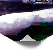 Poster Imprimer Boston Terrier (Coin)