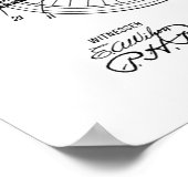 Poster Imprimer Brevet de vélo Vintage 1922 (Coin)