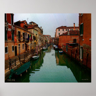 Poster Imprimer Canaux de Venise
