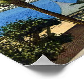 Poster Imprimer - Cannes, La Croisette (Coin)