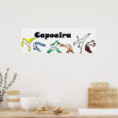 poster imprimer capoeira techniques ax (Cuisine)