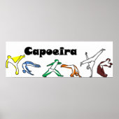 poster imprimer capoeira techniques ax (Devant)