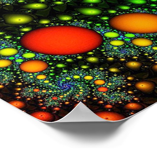 Poster Imprimer : Chemin d'accès étoilé (Coin)