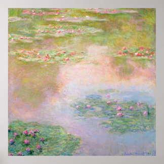 Poster IMPRIMER | Claude Monet (40"x40") Nymphéas
