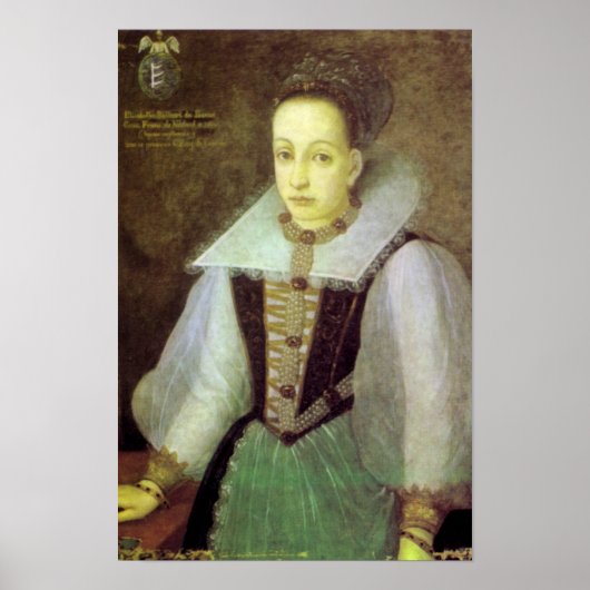 Poster Imprimer Comtesse de sang (Devant)