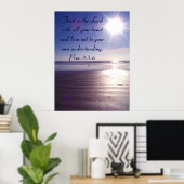 Poster Imprimer confiance (Bureau à domicile)