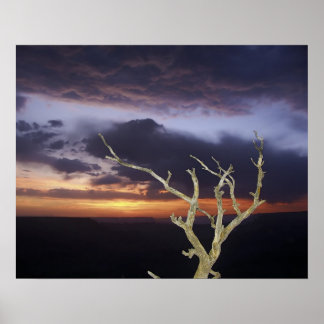 Poster Imprimer - Coucher de soleil du Grand Canyon