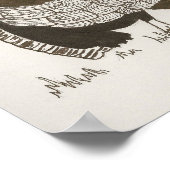 Poster Imprimer croquis Turquie (Coin)