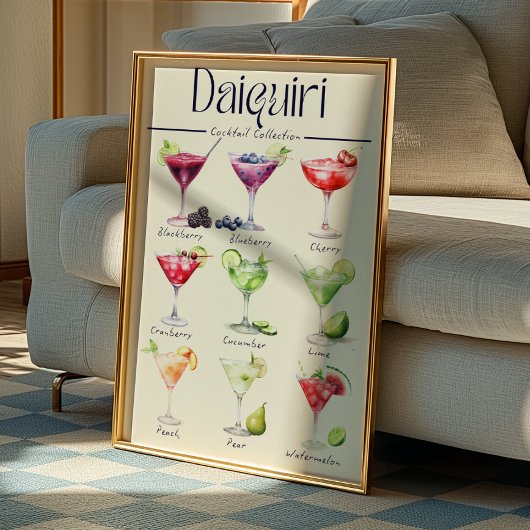 Poster Imprimer Daiquiri | OEuvre murale tendance