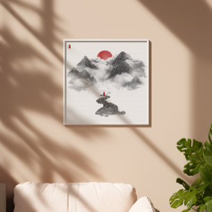Poster Imprimer - Décor d'encre