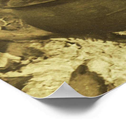 POSTER IMPRIMER DES COOTS DE COWBOY (Coin)