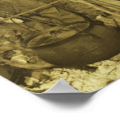 POSTER IMPRIMER DES COOTS DE COWBOY (Coin)