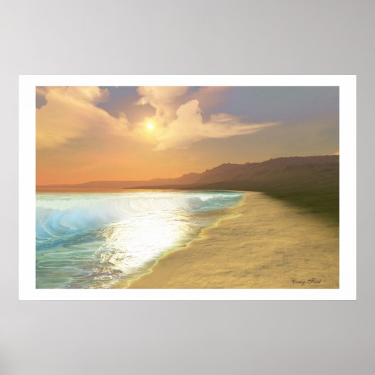 POSTER IMPRIMER DES LIEUX TRANQUILLES (Devant)