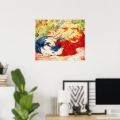 Poster Imprimer : deux chats (Bureau à domicile)