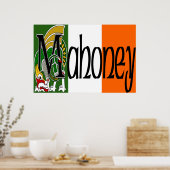 Poster Imprimer Dragon Celtique Mahoney (Cuisine)