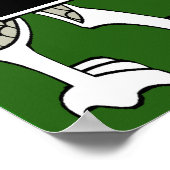 Poster Imprimer Dragon Celtique Rafferty (Coin)