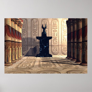 POSTER IMPRIMER DU TEMPLE ANUBIS