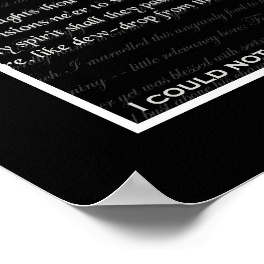 Poster Imprimer Edgar Allan Poe (Coin)