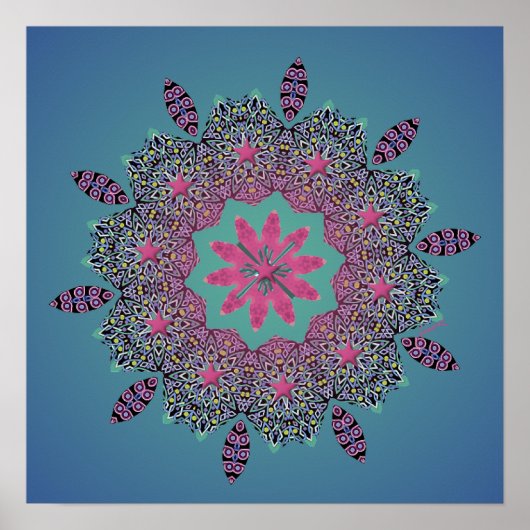 Poster Imprimer El Paseo Dusk (Devant)