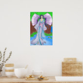 Poster Imprimer Elfe d'eau japonaise (Cuisine)