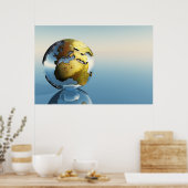 POSTER IMPRIMER EUROPE ET AFRIQUE (Cuisine)