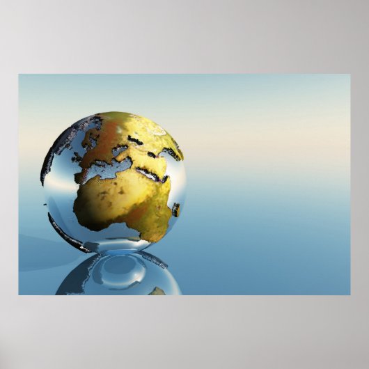 POSTER IMPRIMER EUROPE ET AFRIQUE (Devant)